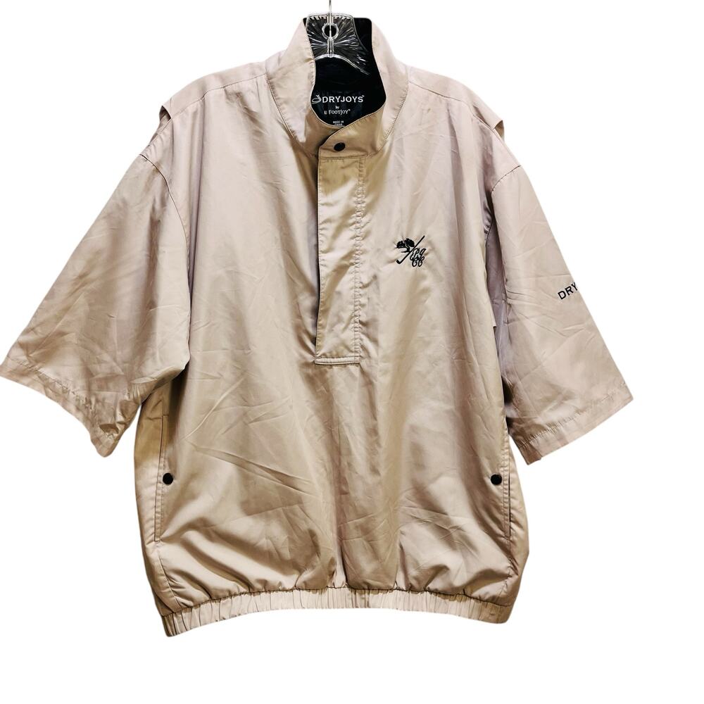 Dryjoys By Footjoy Golf 1/4 Zip Pullover Jacket M